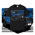 4x4 Off-Road Truck T-Shirt — Blue SUV Adventure Tee