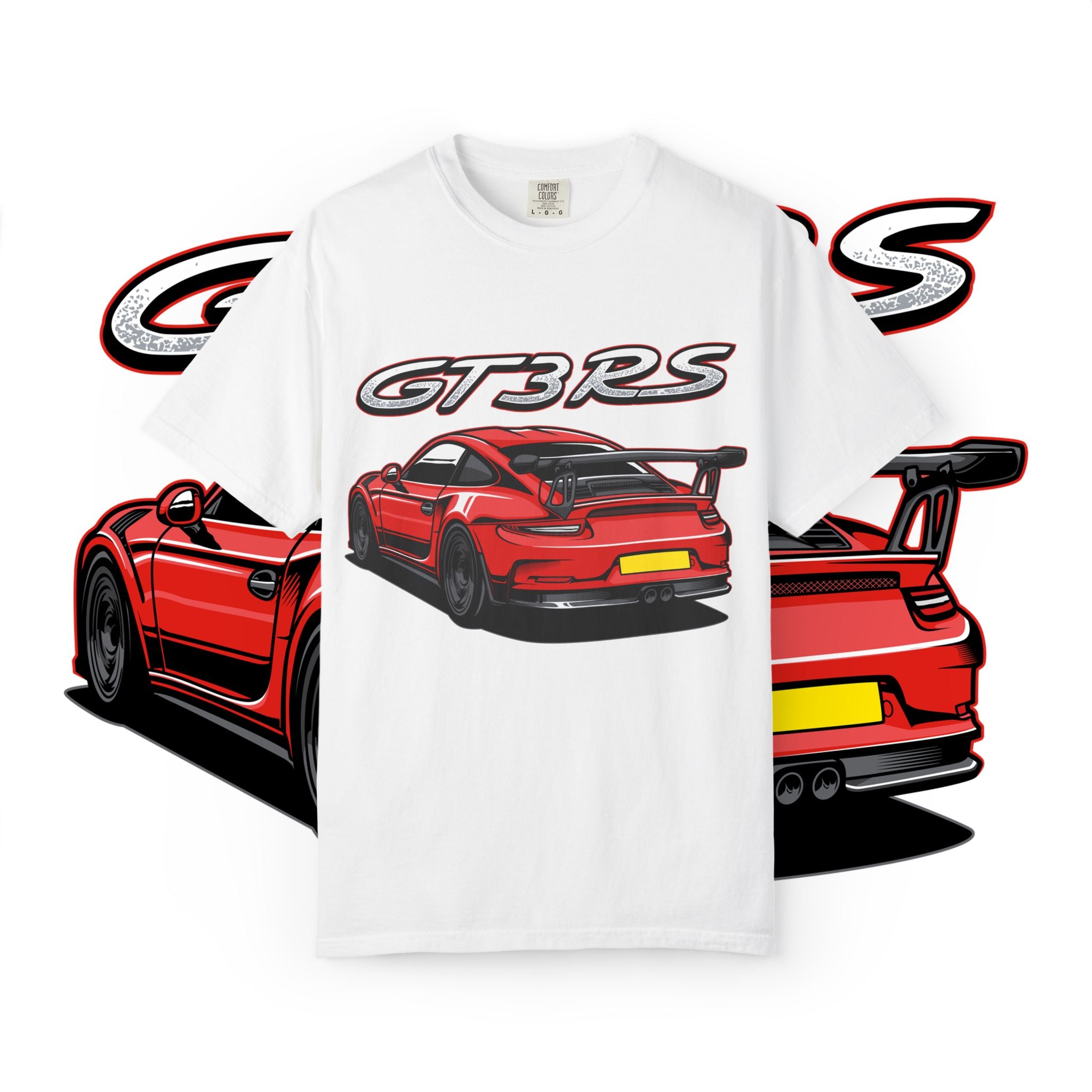 GT3 RS Red Sports Car T-Shirt