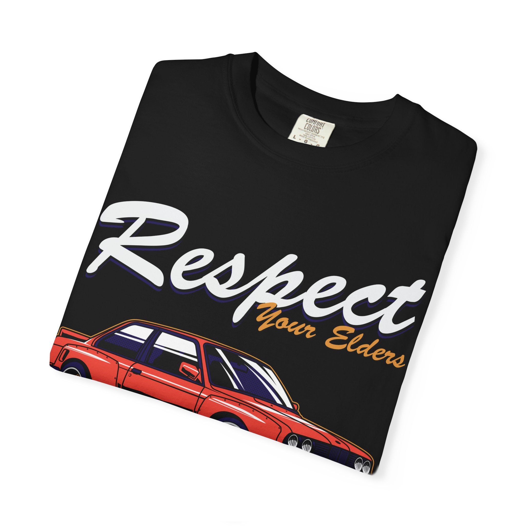 Respect Your Elders BMW E30 Tee — Classic Car Graphic T-Shirt