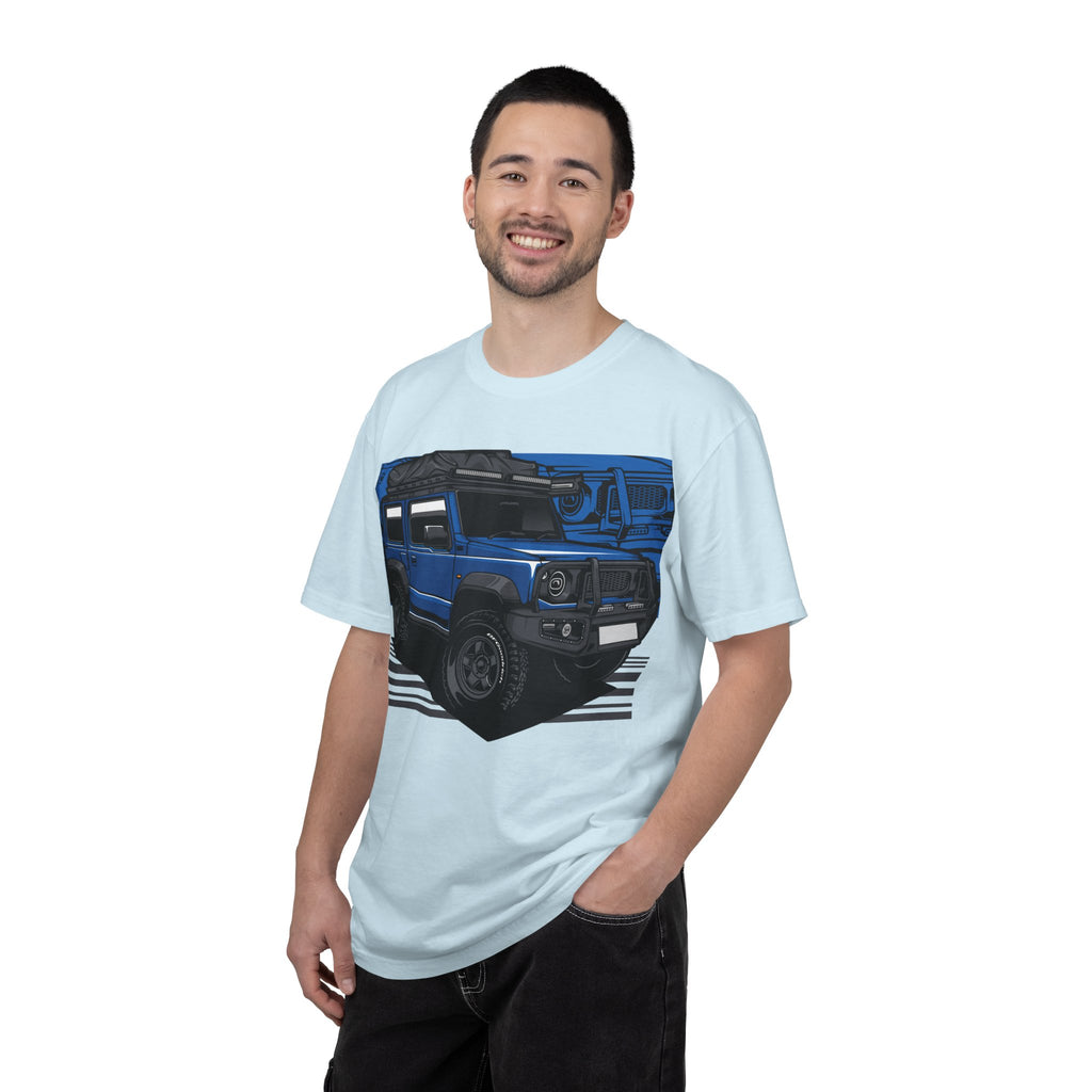 4x4 Off-Road Truck T-Shirt — Blue SUV Adventure Tee