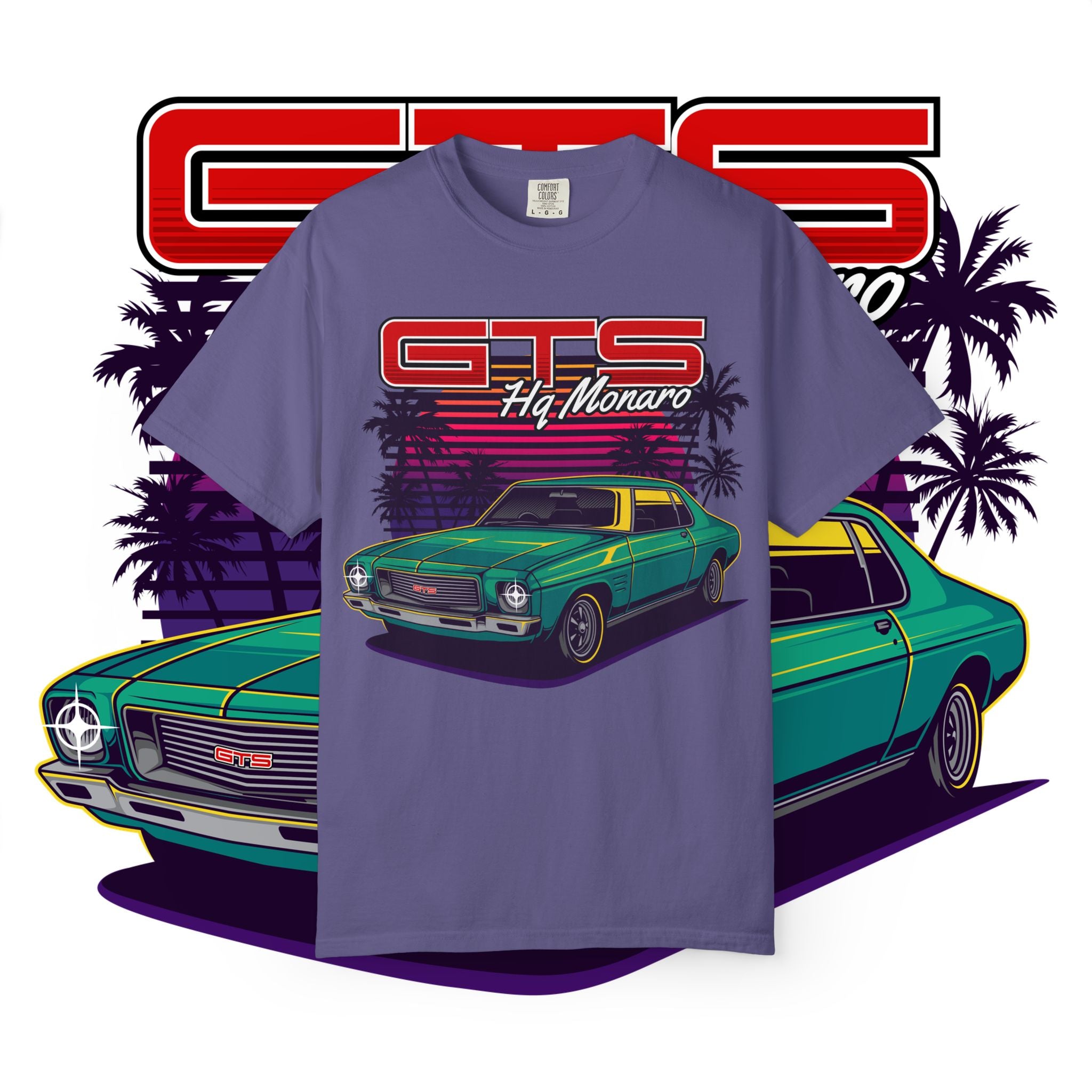 Holden GTS Monaro Vintage Car T-Shirt — Retro Muscle Car Tee