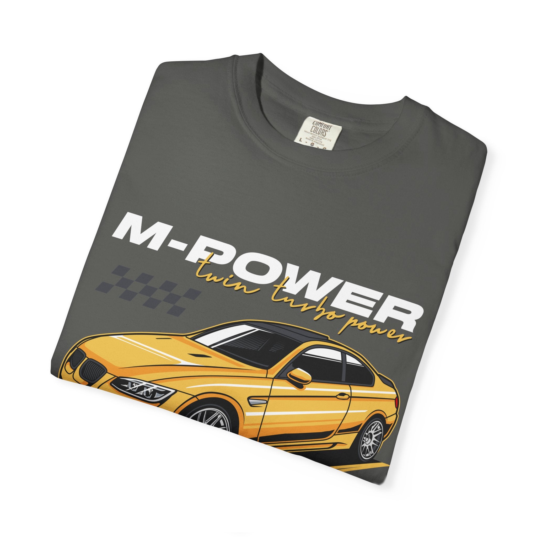335i Racing Vintage Yellow Sports Car T-Shirt