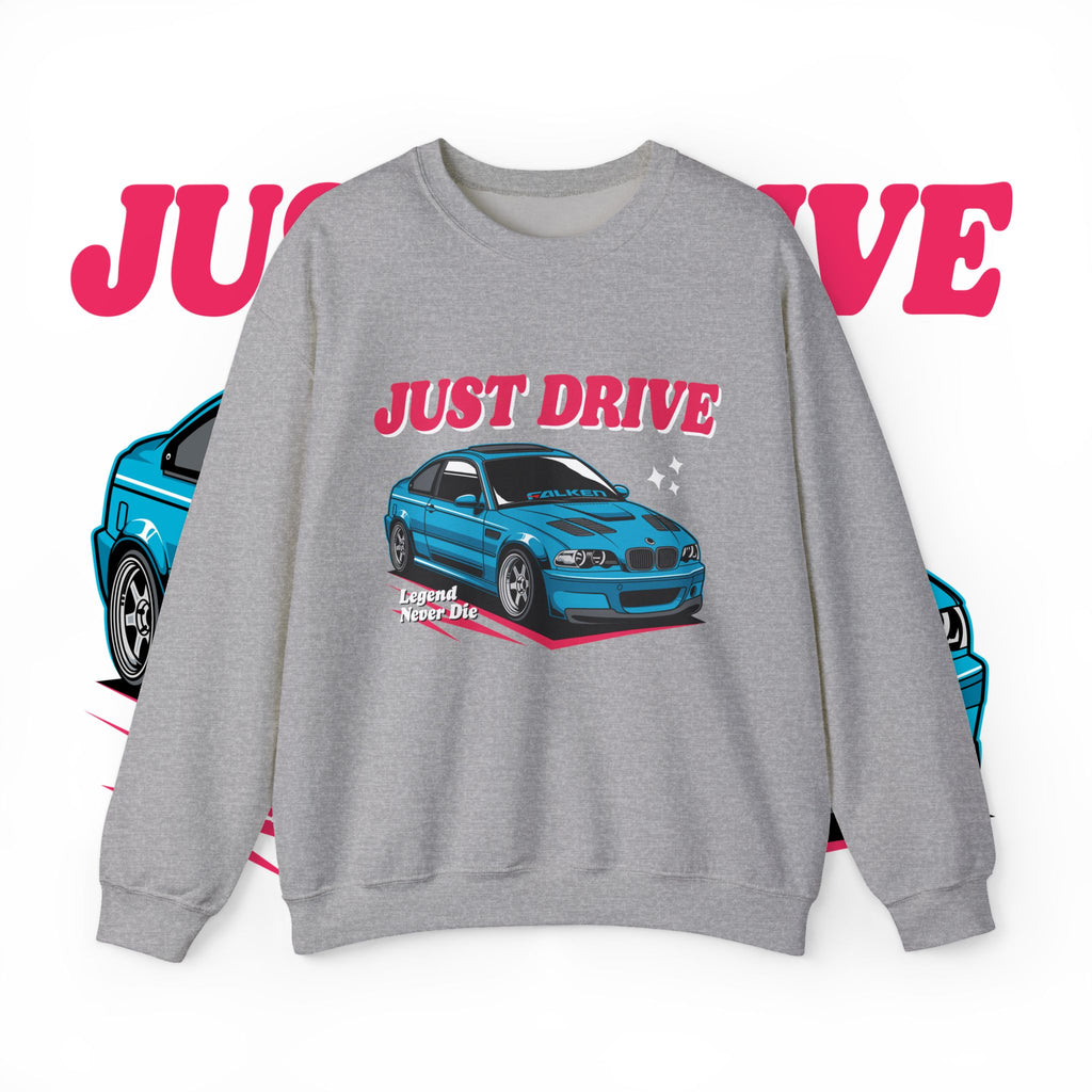 Just Drive Car Crewneck Sweatshirt
