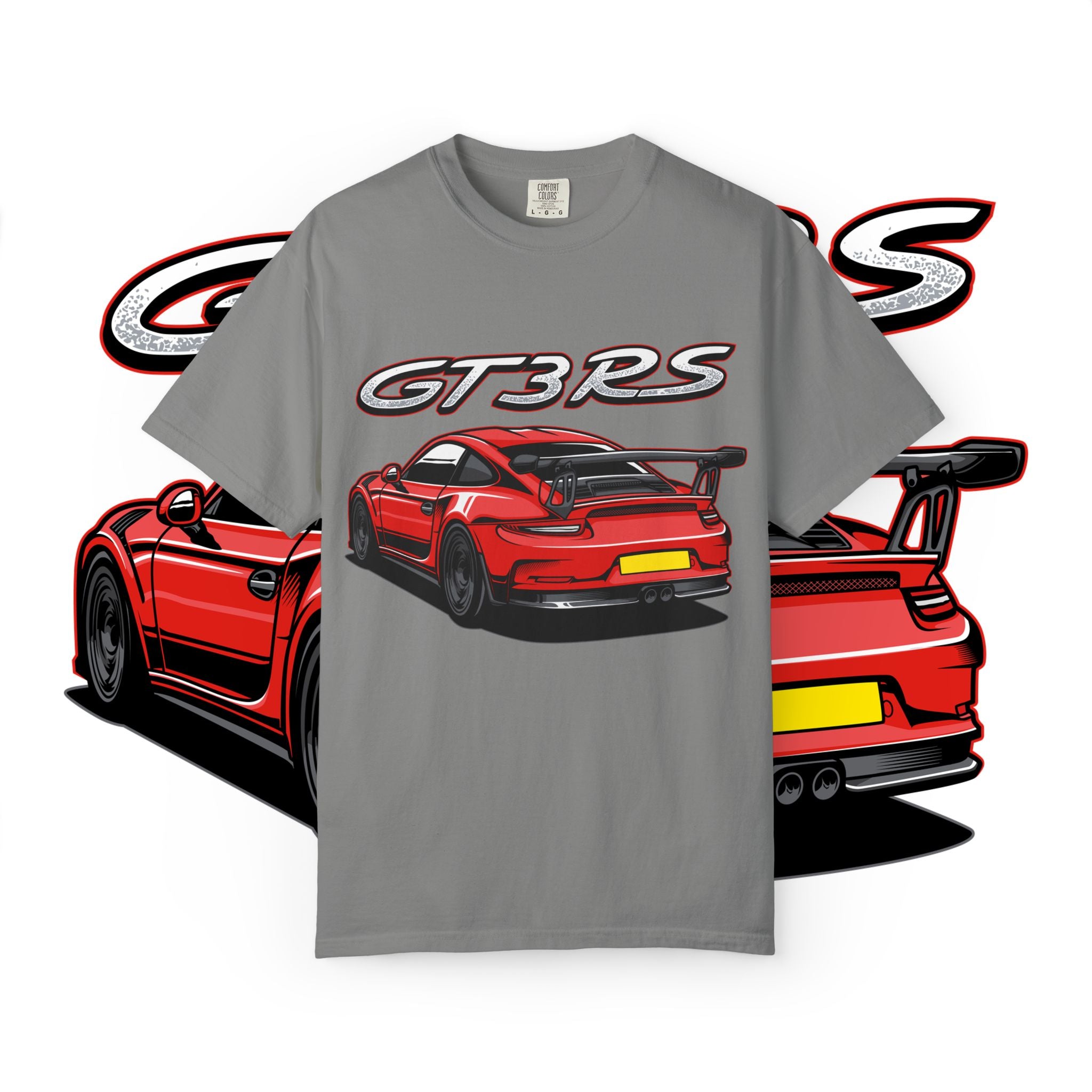 GT3 RS Red Sports Car T-Shirt