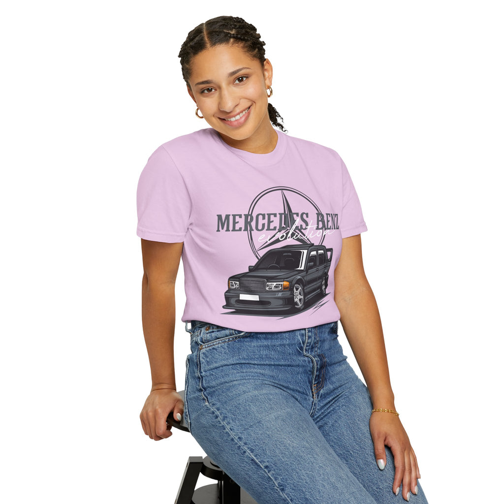 Mercedes-Benz 190E Evolution T-Shirt — Vintage Car Enthusiast Tee
