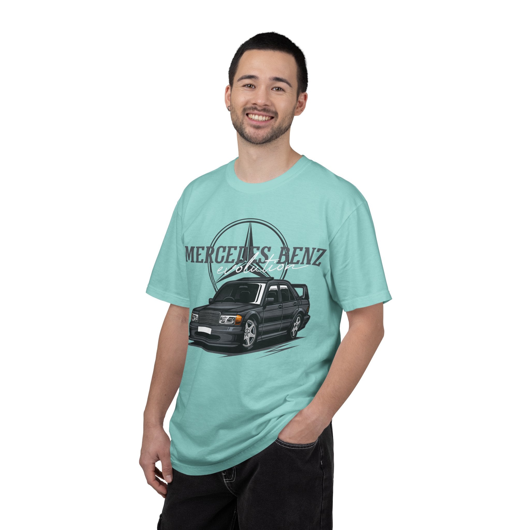 Mercedes-Benz 190E Evolution T-Shirt — Vintage Car Enthusiast Tee