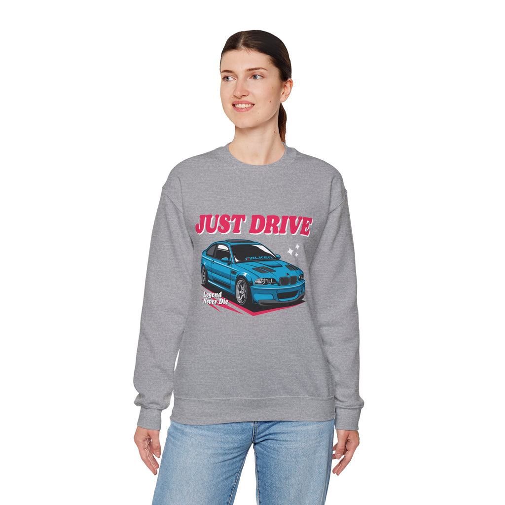 Just Drive Car Crewneck Sweatshirt
