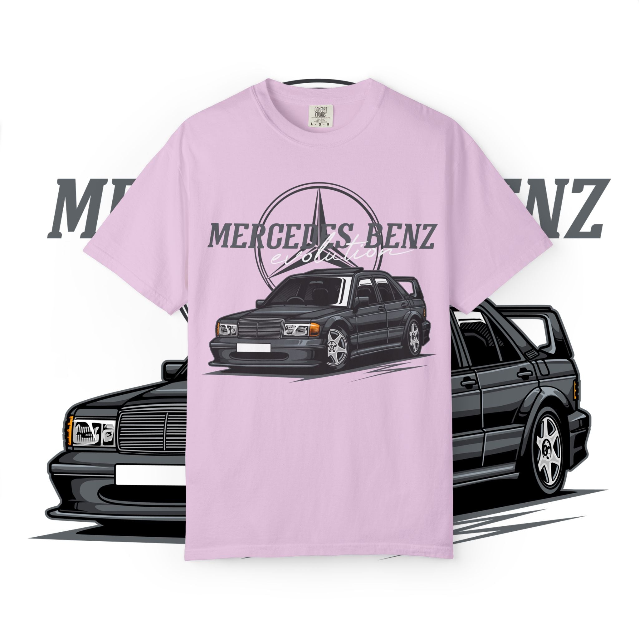 Mercedes-Benz 190E Evolution T-Shirt — Vintage Car Enthusiast Tee