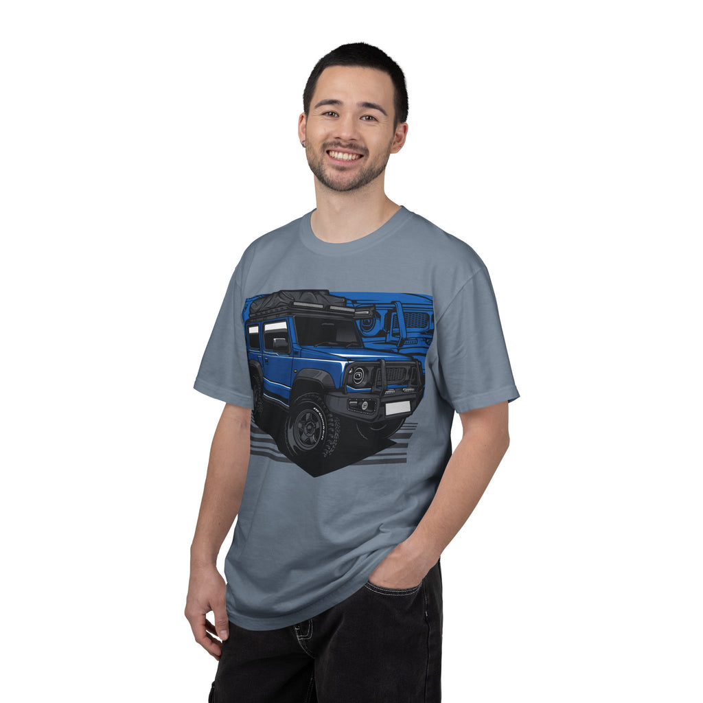 4x4 Off-Road Truck T-Shirt — Blue SUV Adventure Tee