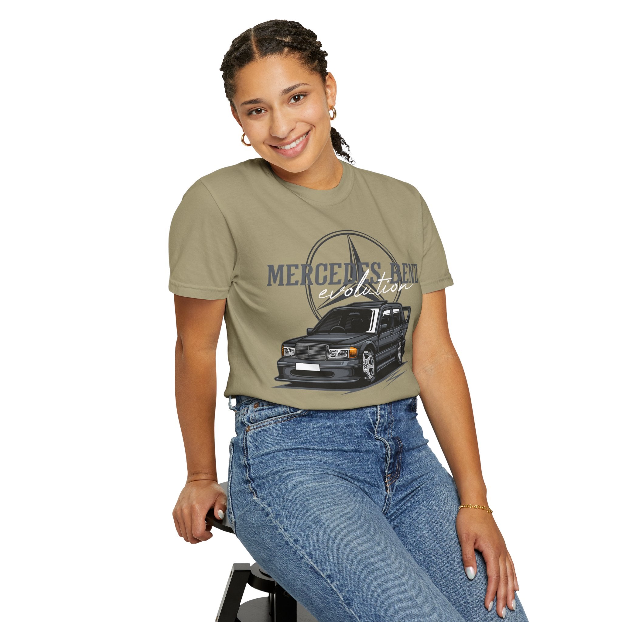 Mercedes-Benz 190E Evolution T-Shirt — Vintage Car Enthusiast Tee