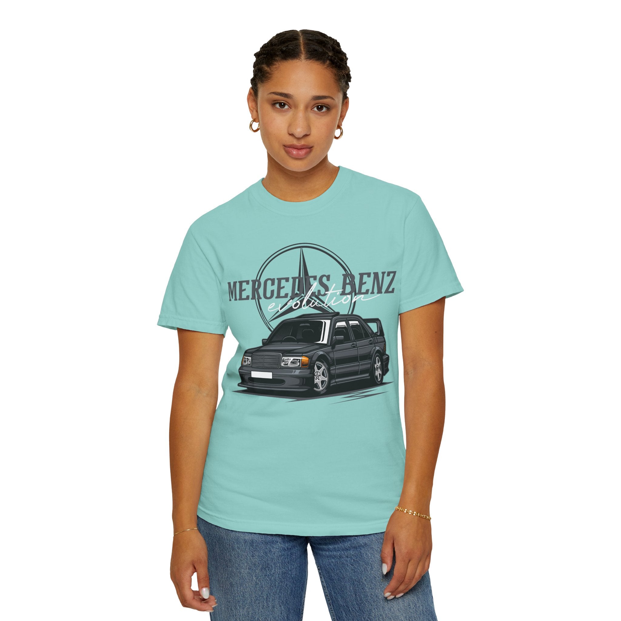 Mercedes-Benz 190E Evolution T-Shirt — Vintage Car Enthusiast Tee