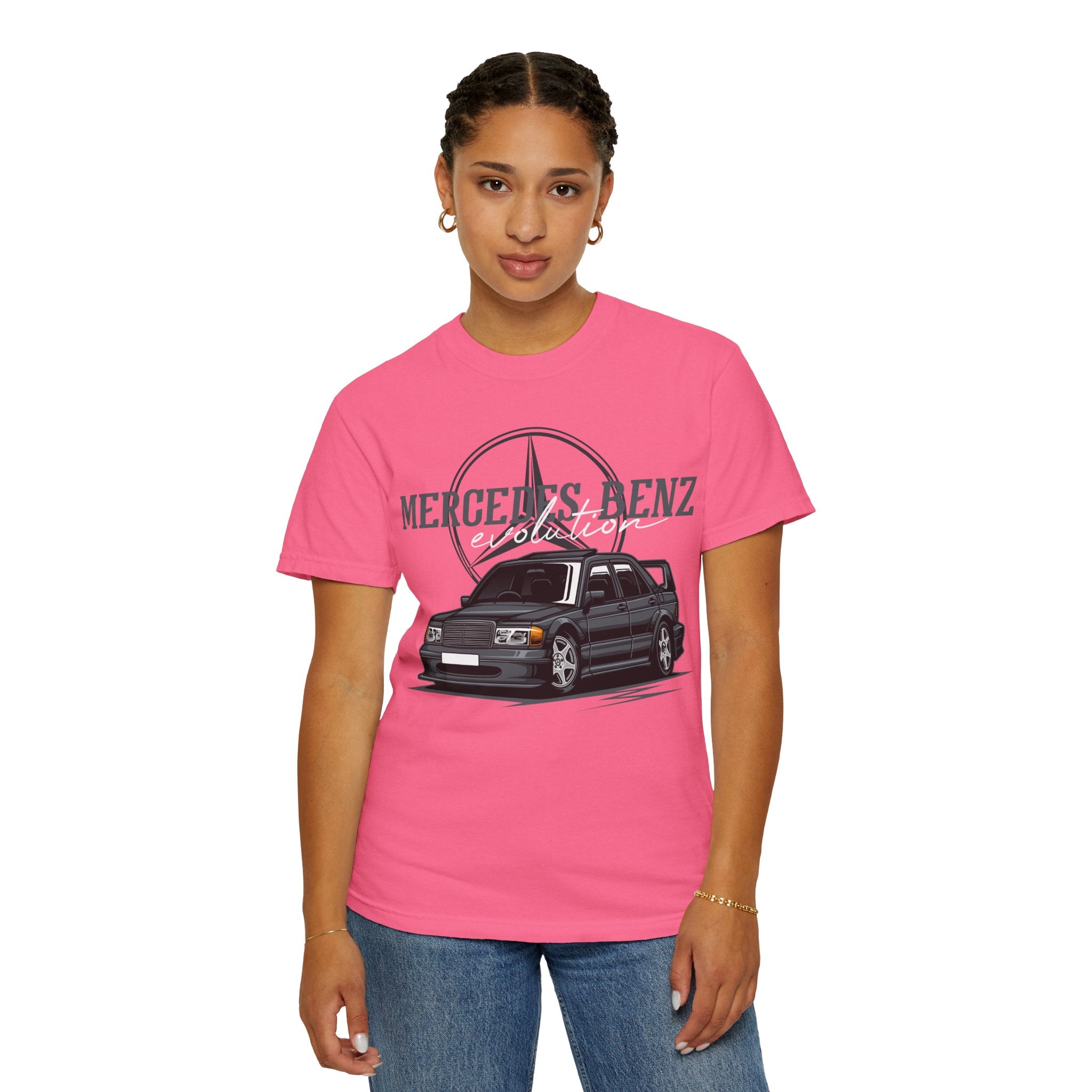 Mercedes-Benz 190E Evolution T-Shirt — Vintage Car Enthusiast Tee