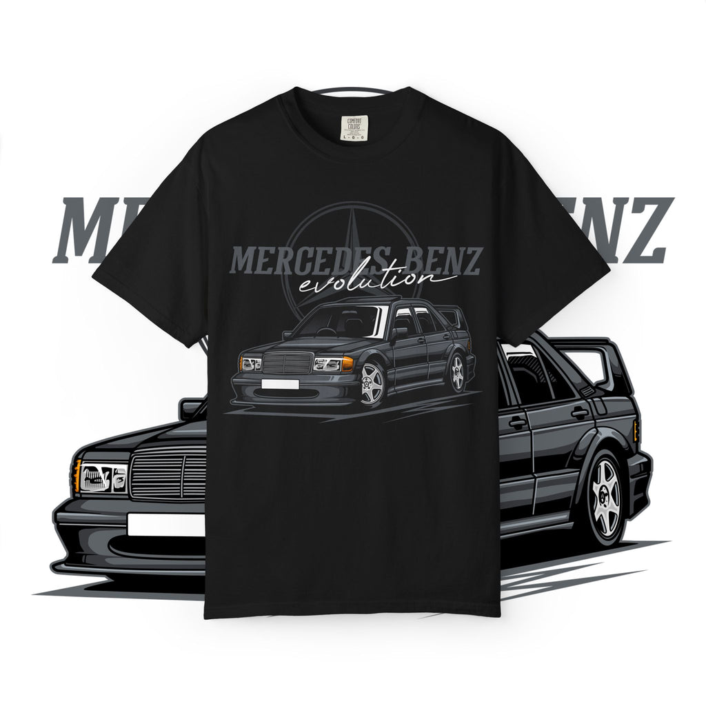 Mercedes-Benz 190E Evolution T-Shirt — Vintage Car Enthusiast Tee